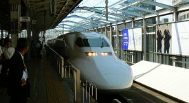 1. Shinkansen In Gara Osaka