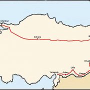 13. Harta Traseu Turcia