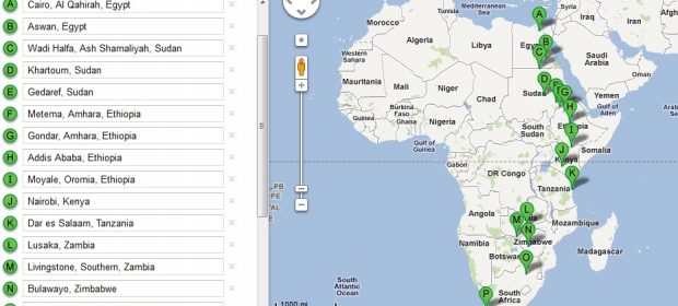 26. Harta Cairo Cape Town