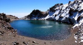 14. Iran Sabalan Lacul De Crater Din VarfIMZ