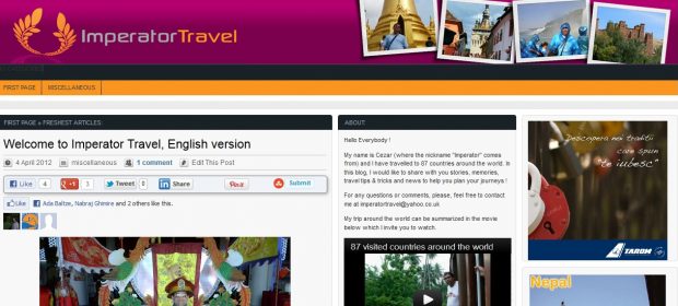 Imperator Travel In English