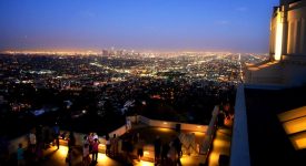 0. Cover Downtown LA Vazut Dinspre Observatorul Griffith De Data Asta Noaptea