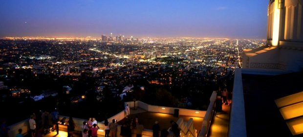 0. Cover Downtown LA Vazut Dinspre Observatorul Griffith De Data Asta Noaptea