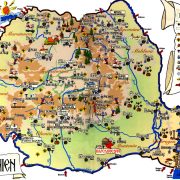 Harta Turistica A Romaniei