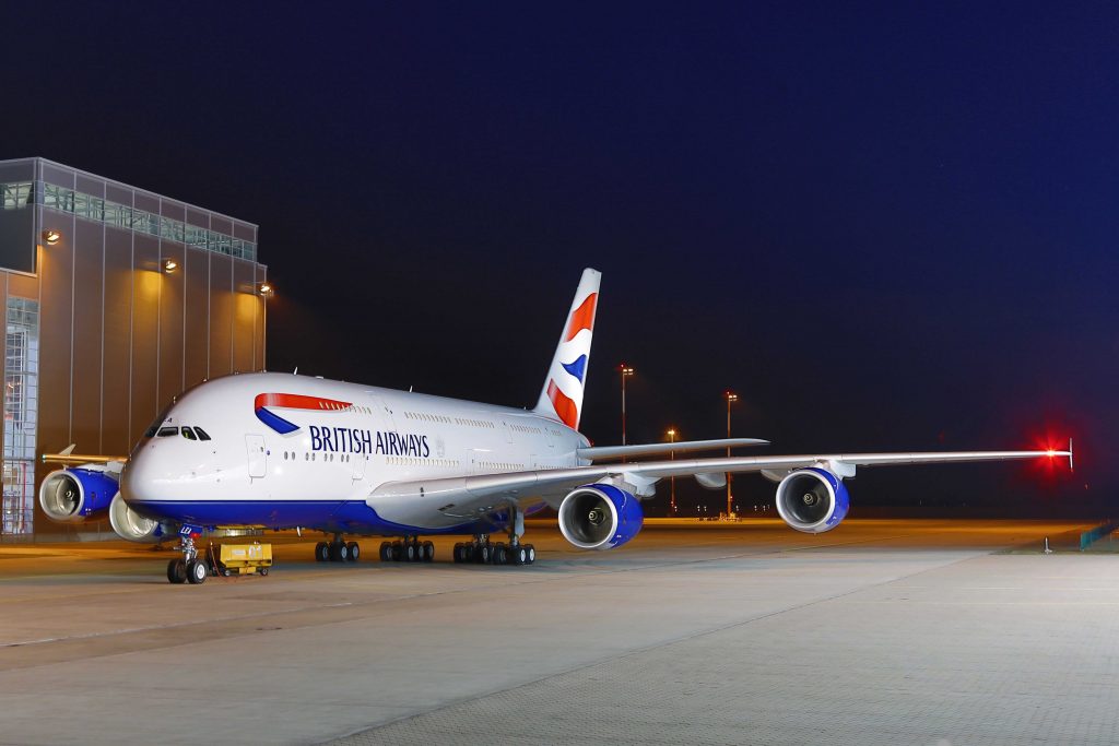 1. British Airways A380