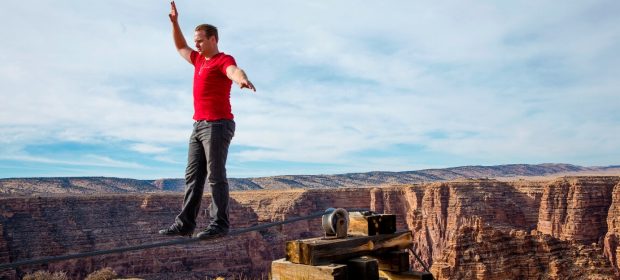 Nik Wallenda In Timpul Pregatirilor