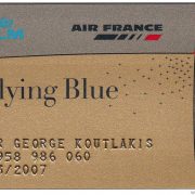 1. Card Flying Blue