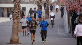 40. Jogging In Tel Aviv