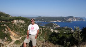 27. Pe Citadela Angelokastro In Corfu