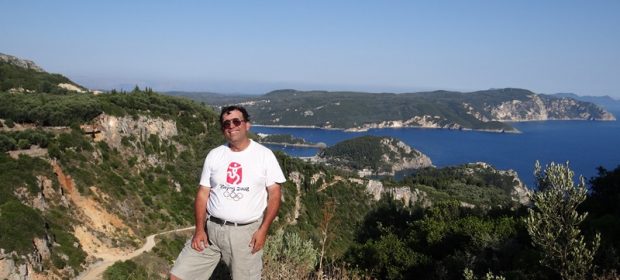 27. Pe Citadela Angelokastro In Corfu