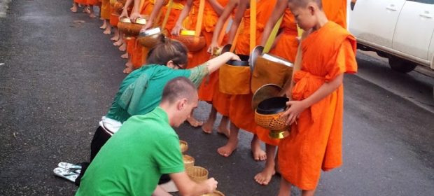 11. Alms Giving Ceremony