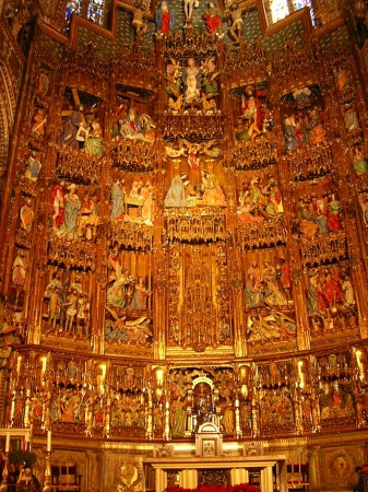 17. Altar catedrala Toledo