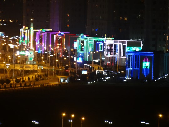 37. Ashgabat - Las Vegas