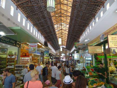 01. Piata centrala din Chania
