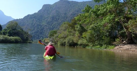 12. Laos Canoe