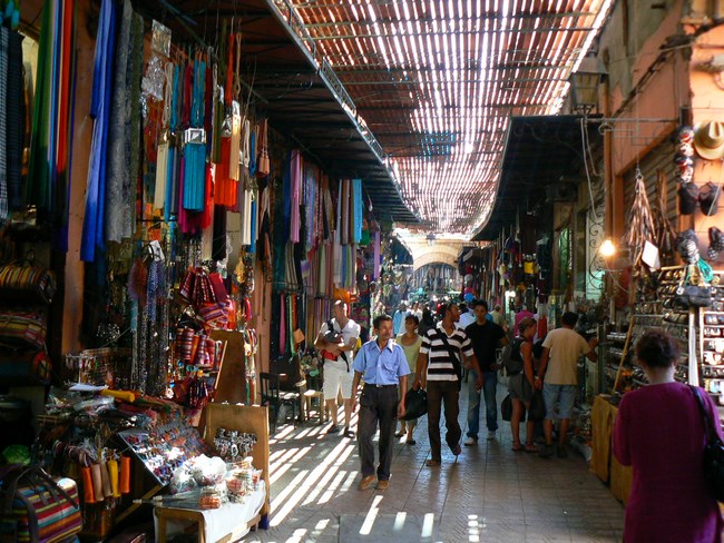 01. Bazarul din Marrakech