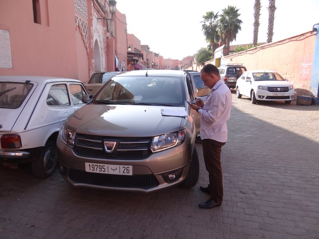 01. Dacia Sandero in Maroc