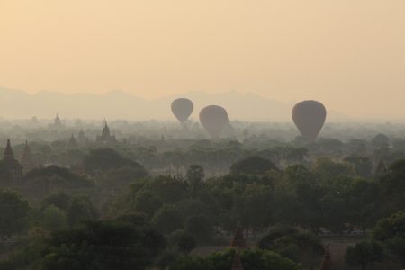 07. A different sunrise in Bagan