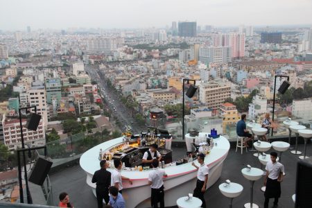 12. Drinks with a view...to HCMC