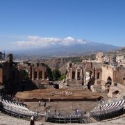 35. Teatrul Grec Taormina Catania Sicilia