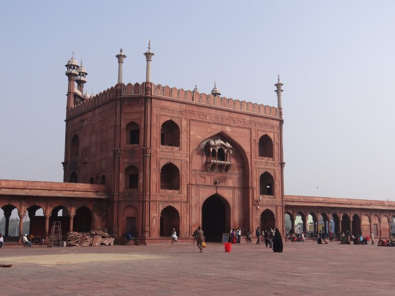 02. Intrare moschee Delhi