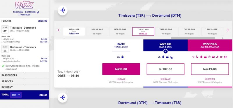 02. Wizz Timisoara - Dortmund
