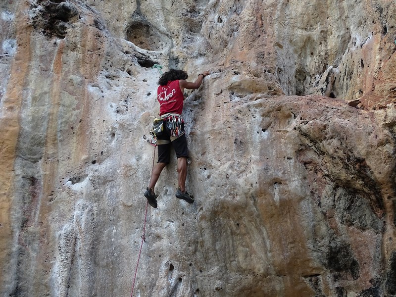 18. Profesionist in climbing