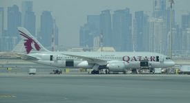 22. Qatar Airways Dreamliner