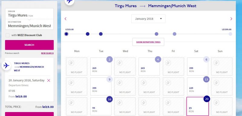 Wizz Tg Mures - Memmingem
