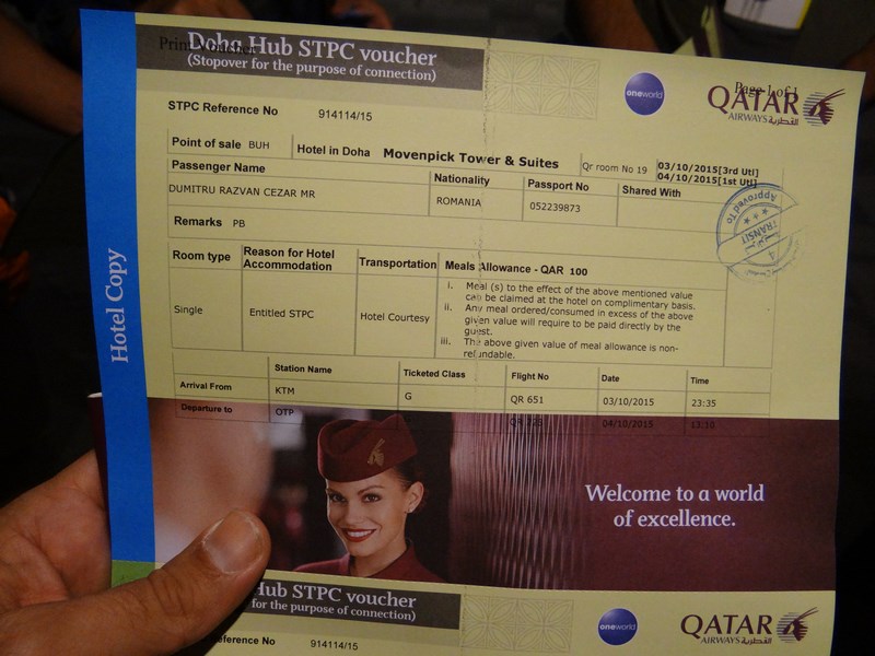 15. STPC voucher - Doha