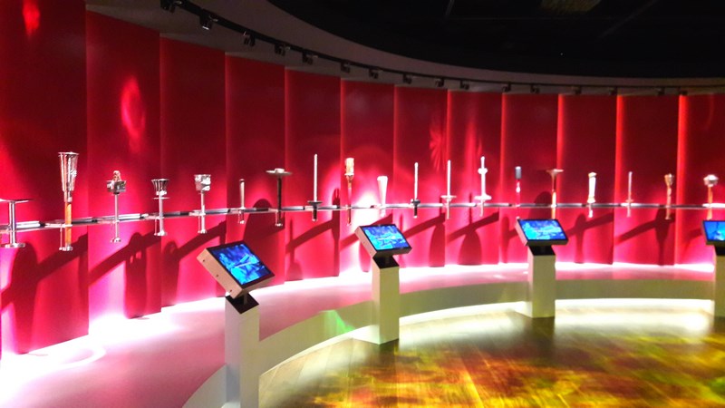 . Olympic Museum Torches
