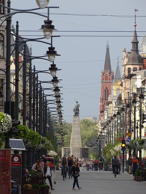 . Main Street Of Lodz