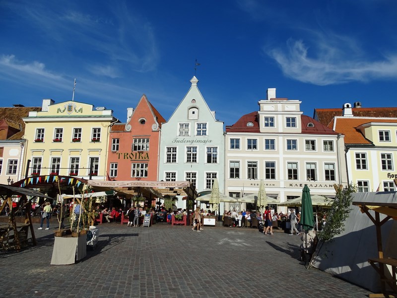 . Piata Centrala Talinn Estonia Tarile Baltice