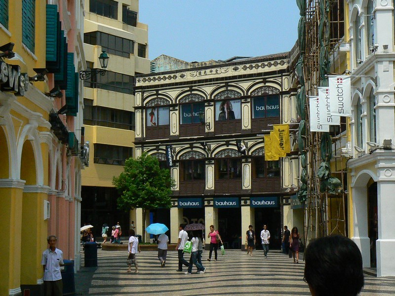 . Strazile Portugheze Din Macao