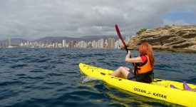 Caiac Pe Mare In Benidorm