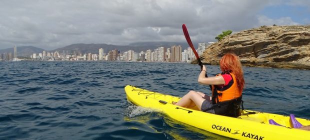 Caiac Pe Mare In Benidorm