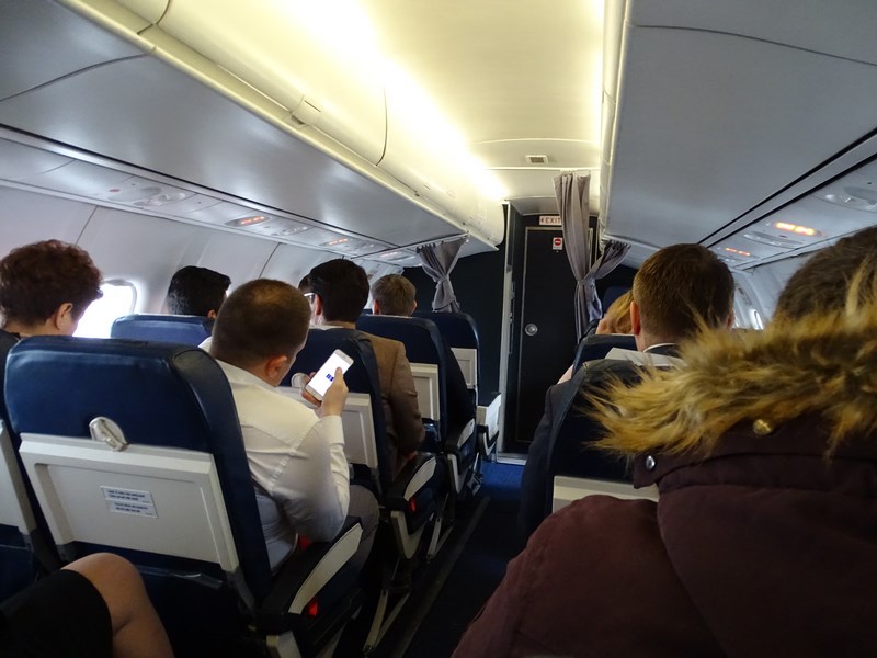 Interior Avion Tarom