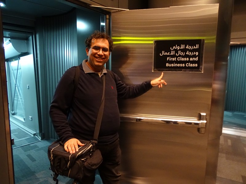 Business Class Boarding