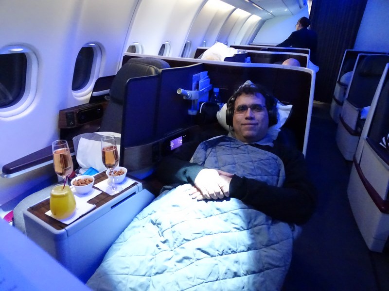 Flat Bed Qatar Airways