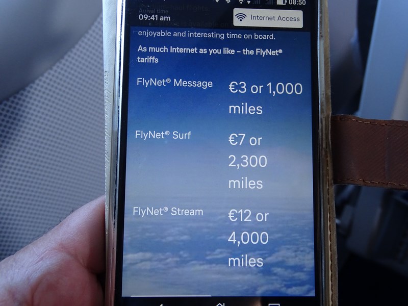 Wifi In Lufthansa