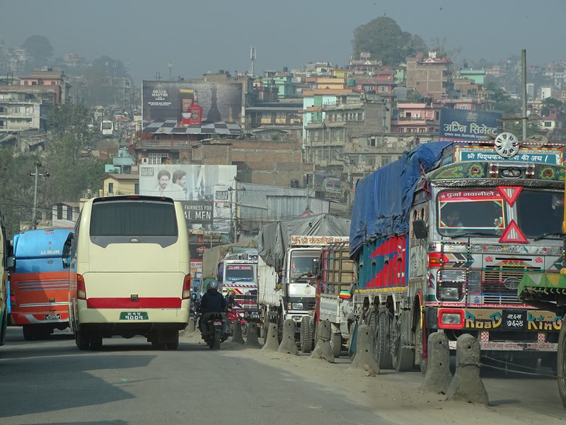 Katmandu Traffic Jam