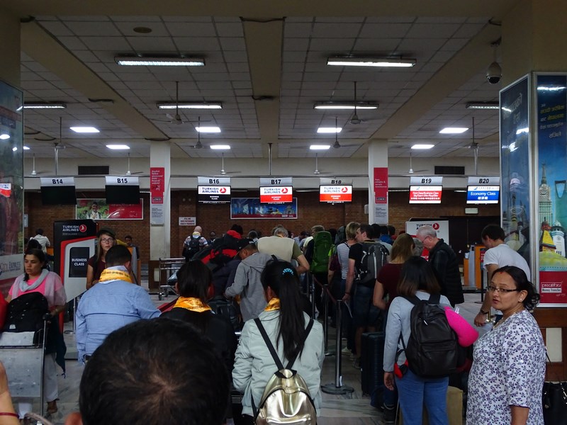Check In Kathmandu