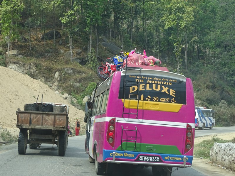 Tourist Bus Nepal