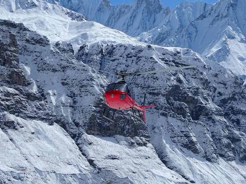 Elicopter Annapurna Base Camp