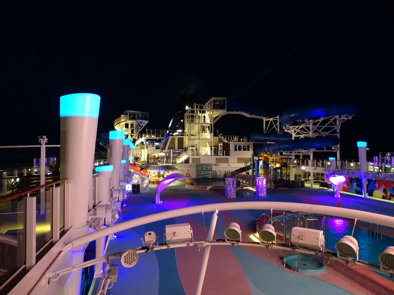 Norwegian Bliss By Night