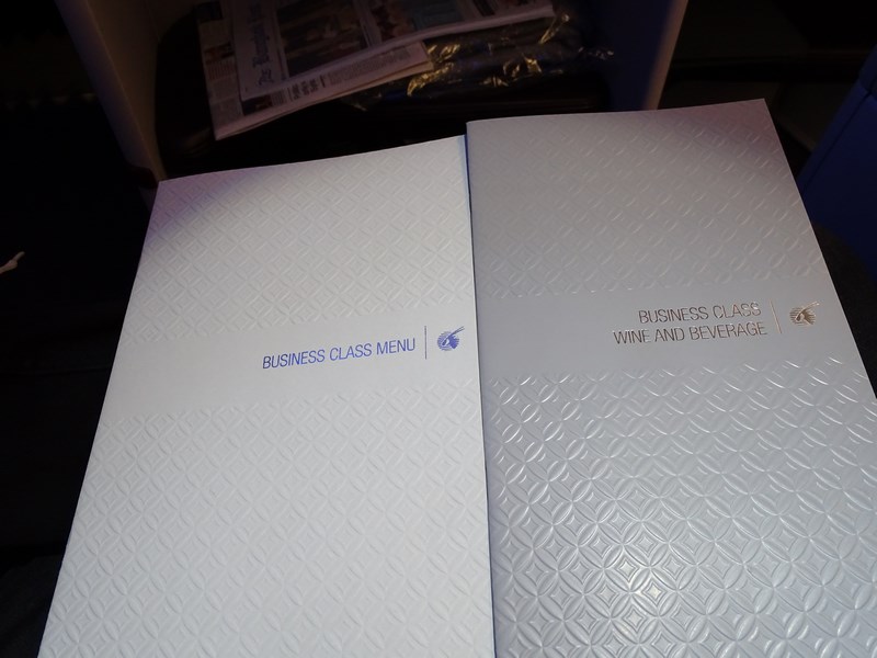 Meniu Business Class