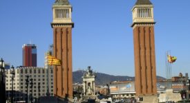 Placa Espanya Barcelona