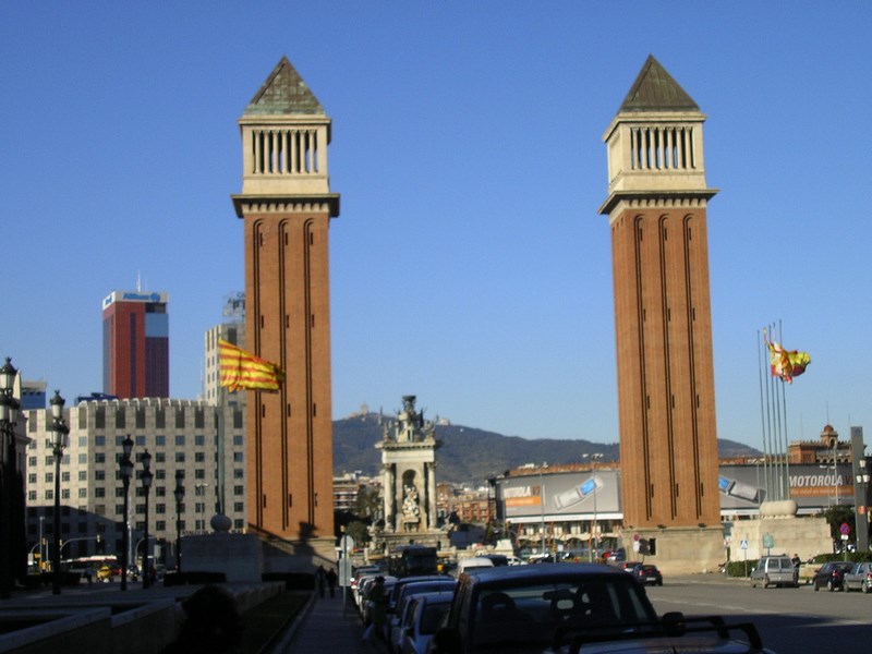 Placa Espanya Barcelona