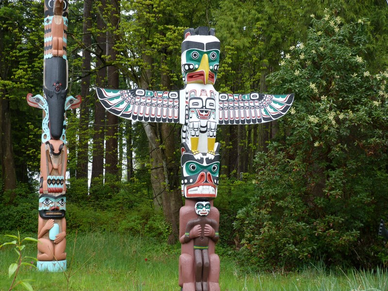 Totem Amerindian