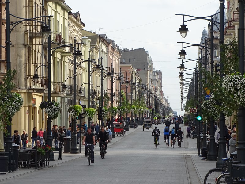 Ulica Piotrkowska Lodz